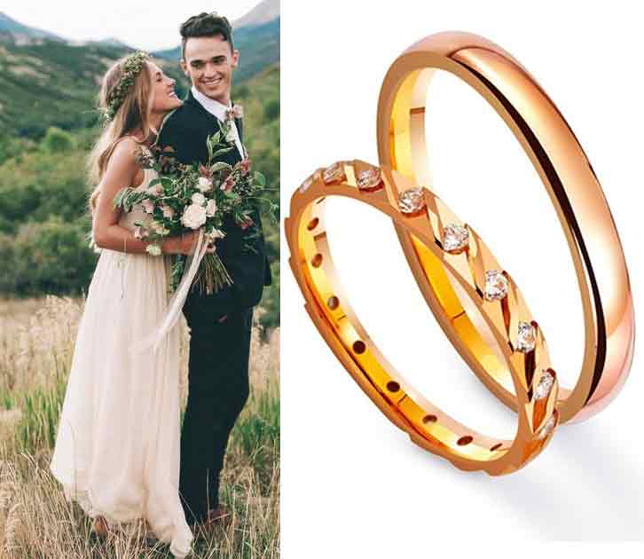 Обручальные кольца для влюбленных пар с самыми разнообразными вкусами