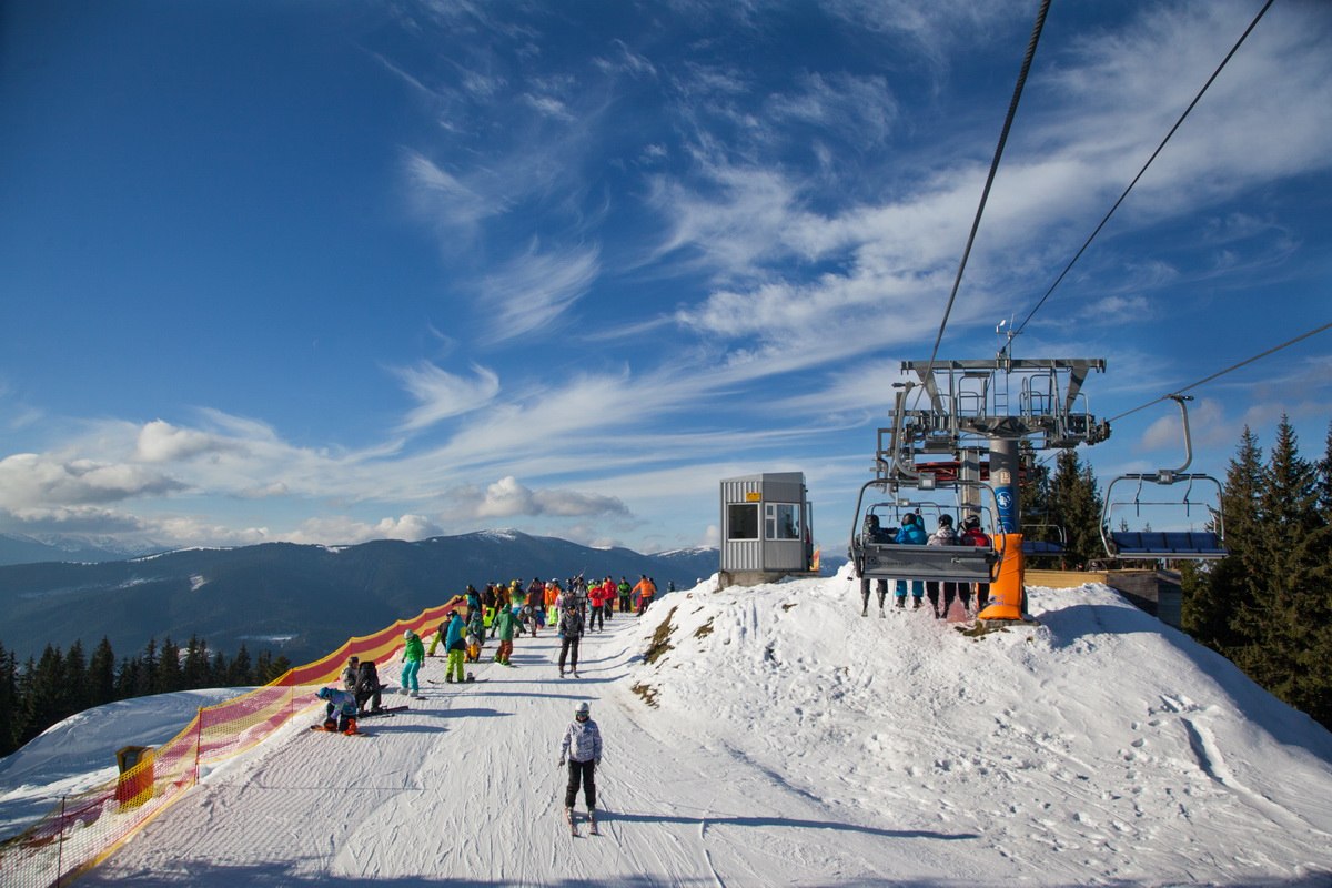 Пилипец — известный горнолыжный курорт Украины