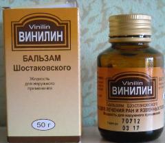 Бальзам Шостаковского – инструкция по применению, показания, дозы